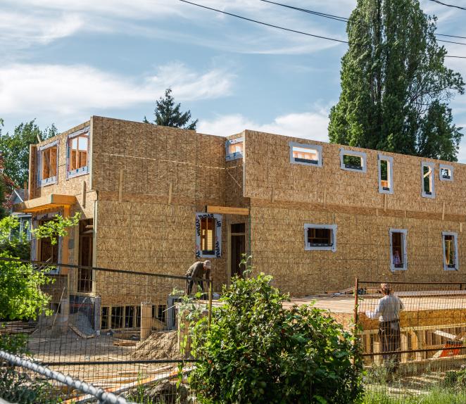 Building under construction