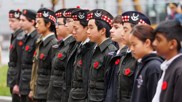 Remembrance Day Cadets