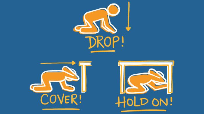 Earthquake drill