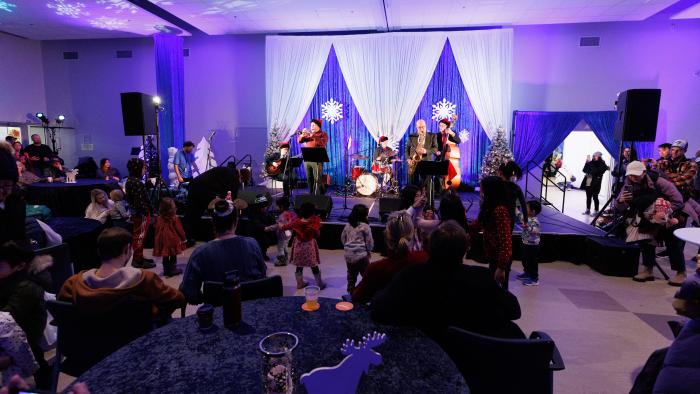 entertainment at christmas in the square