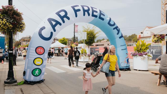 Car Free Day Arch