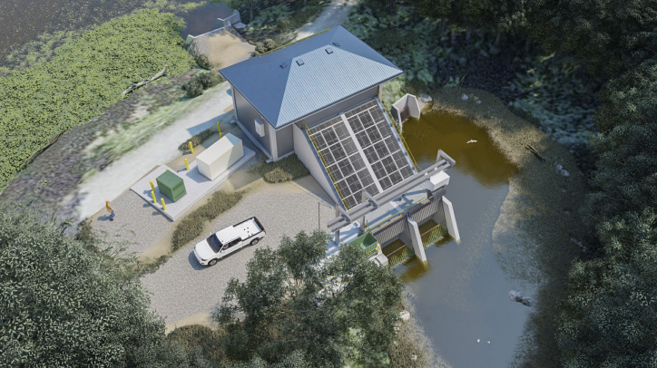 Maple Creek Drainage Pump Station