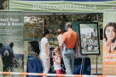 outdoor tent presenting environmental education