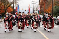 Remembrance Day Bagpipers