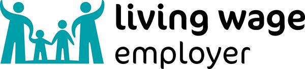 Living wage employer logo.