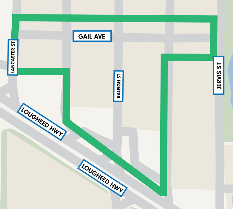 map of water service shut off