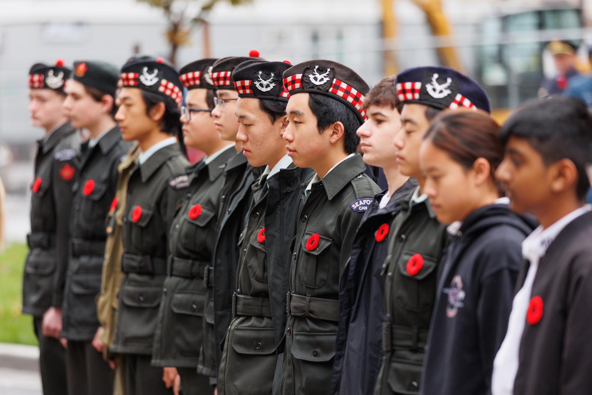 Remembrance Day Cadets