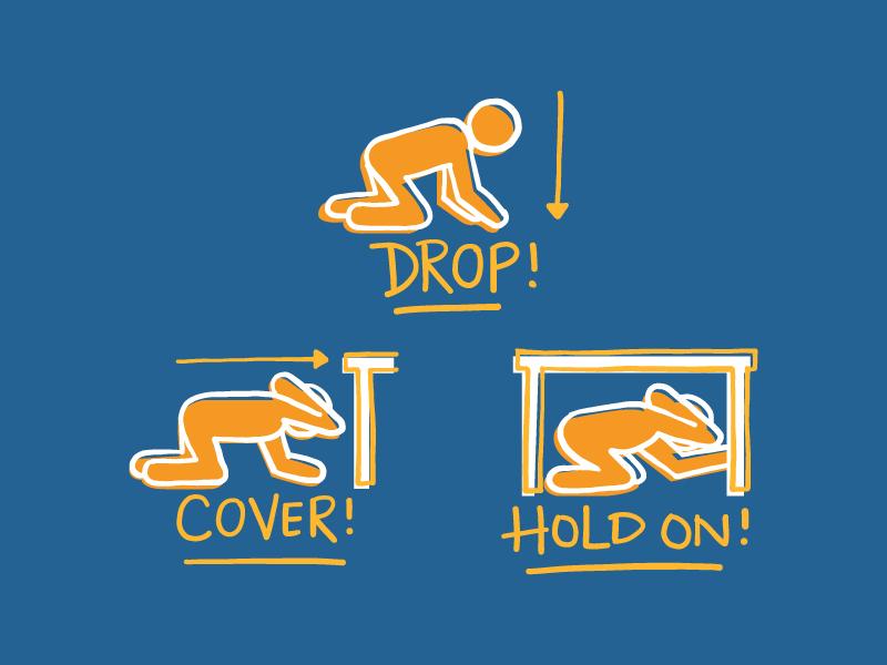 Earthquake drill
