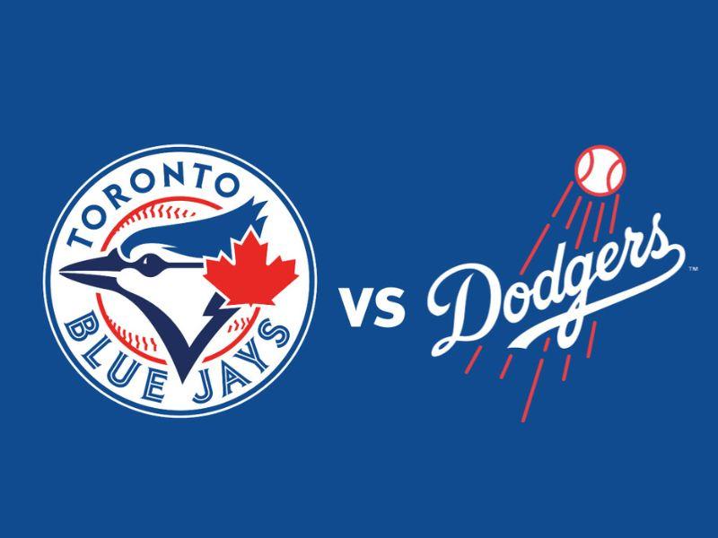 toronto blue jays logo and LA dodgers logo