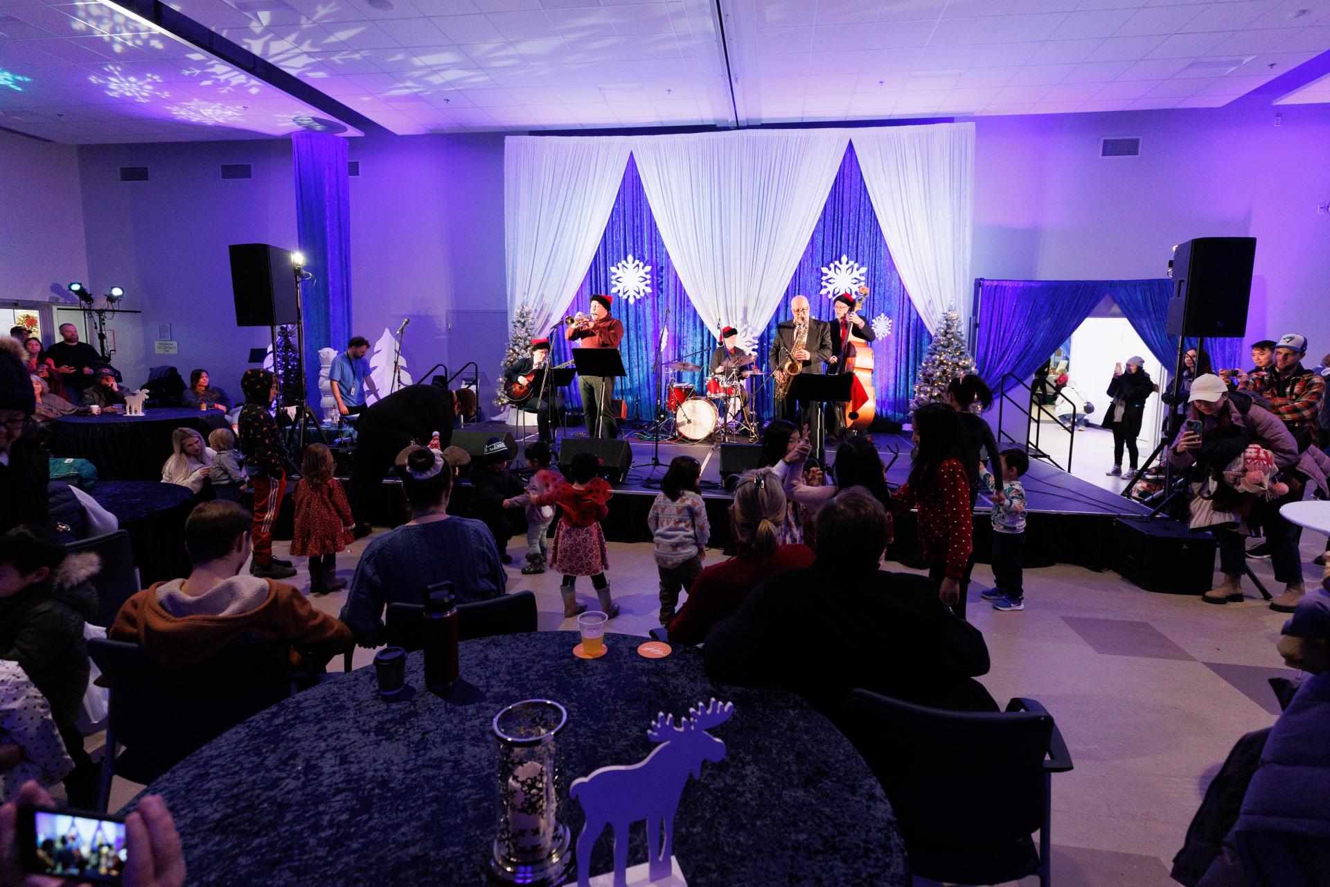 entertainment at christmas in the square