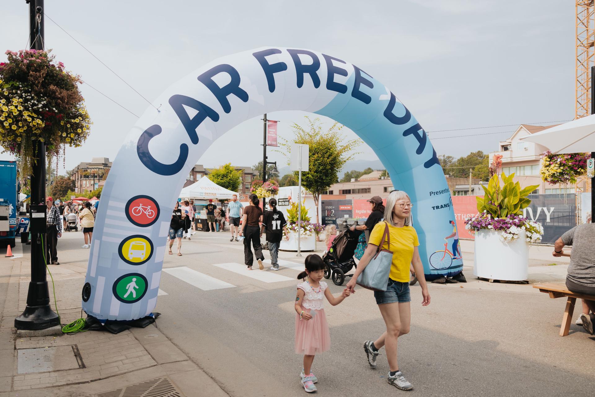 Car Free Day Arch